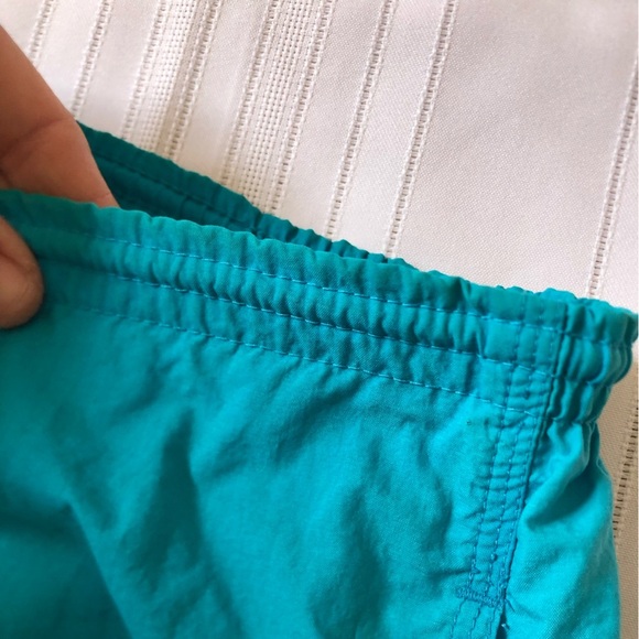 Vtg Teal Nike Embroidered Swimming Trunks - Picture 13 of 13